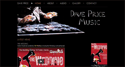 Desktop Screenshot of davepricemusic.net